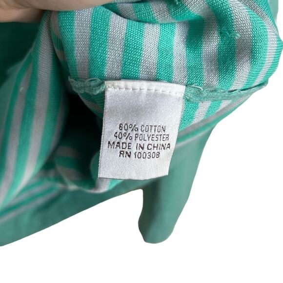 Peter Millar Warmth 1/4 Zip Pullover in Teal - Picture 4 of 5